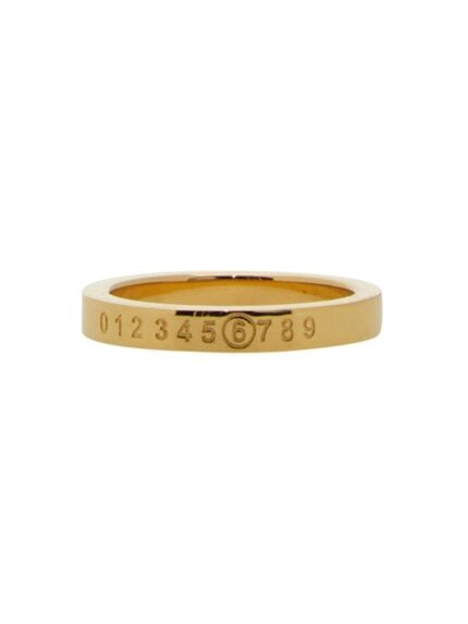 MM6 MAISON MARGIELA ANELLO CON LOGO