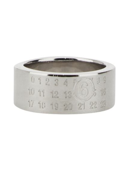 MM6 MAISON MARGIELA ANELLO CON LOGO
