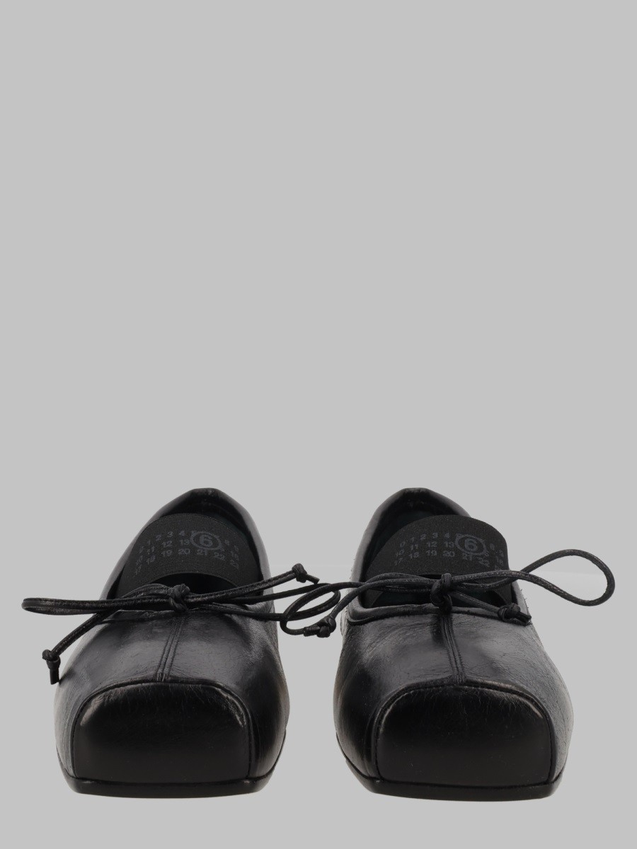 MM6 MAISON MARGIELA BALLERINA "NUMERIC" A PUNTA QUADRATA
