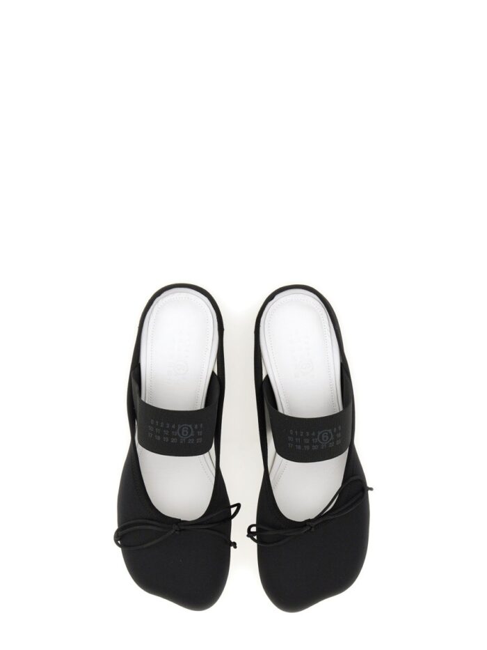 MM6 MAISON MARGIELA BALLERINA WITH LOGO