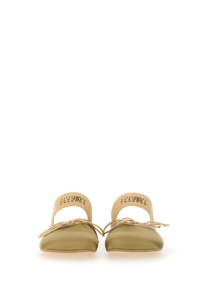 MM6 MAISON MARGIELA BALLERINA WITH LOGO