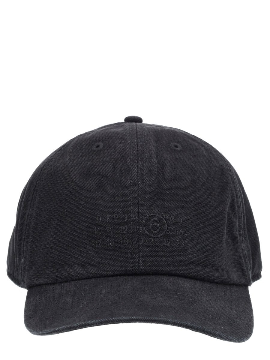 MM6 MAISON MARGIELA BASEBALL HAT WITH LOGO