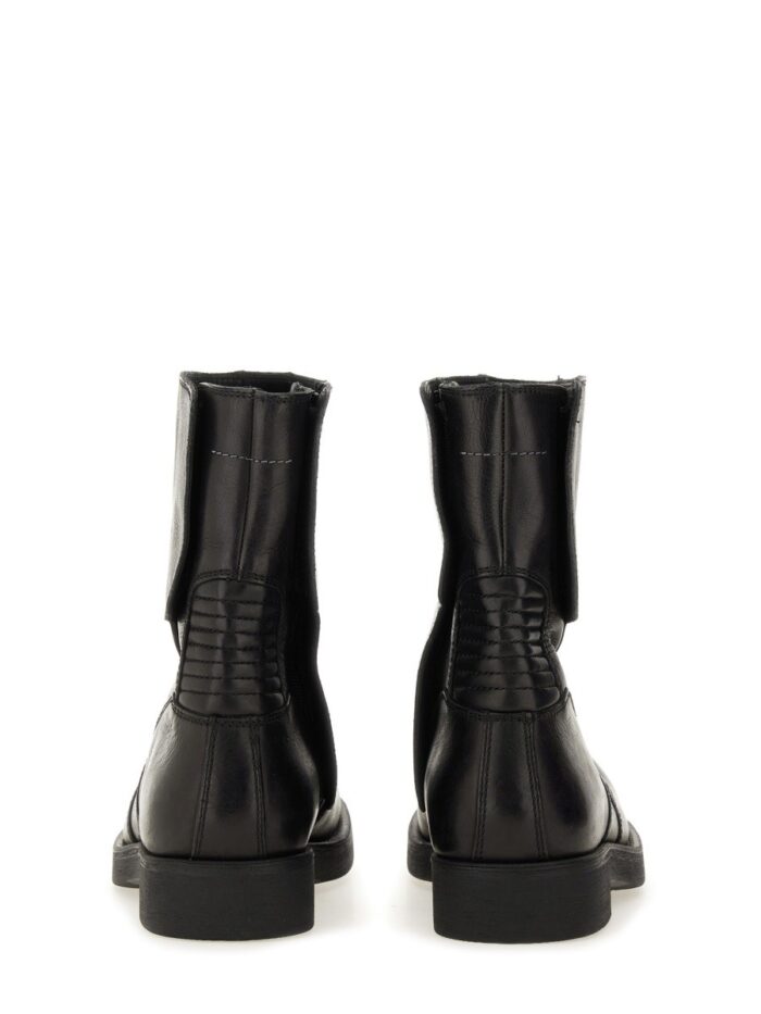 MM6 MAISON MARGIELA BIKER BOOTS