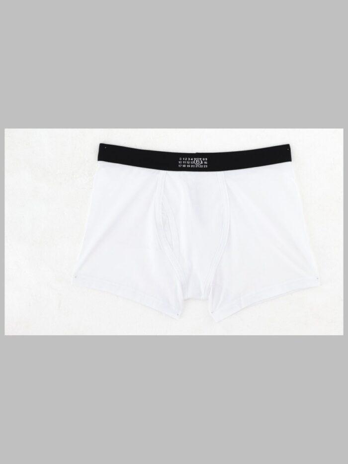 MM6 MAISON MARGIELA BOXER IN COTONE CON LOGO