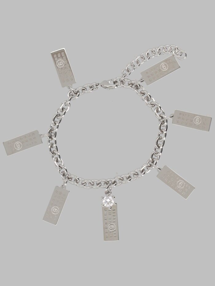 MM6 MAISON MARGIELA BRACCIALE CON CHARMS NUMERIC