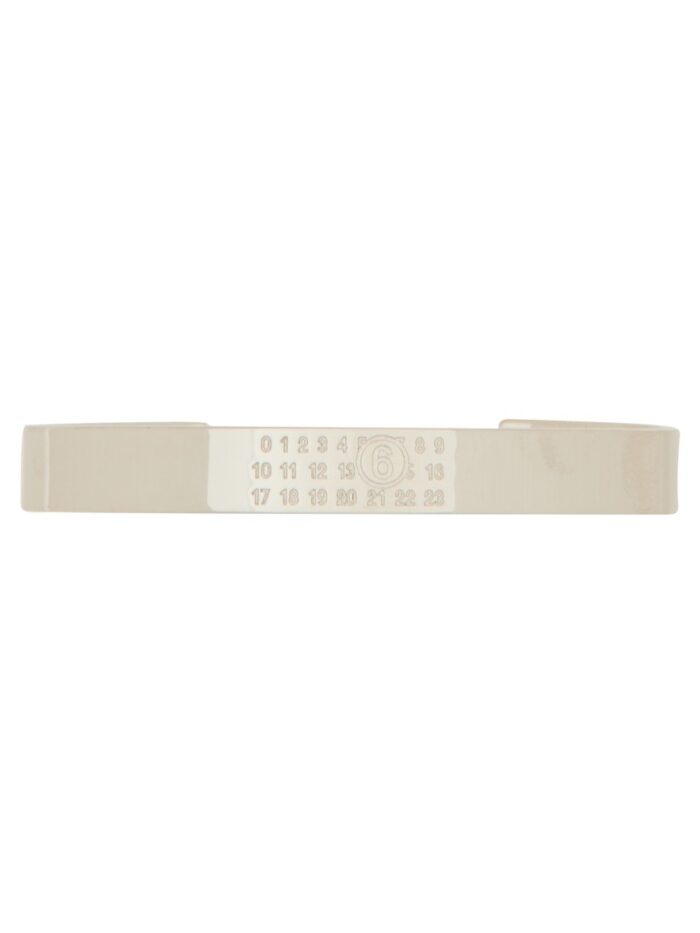 MM6 MAISON MARGIELA BRACCIALE CON LOGO NUMERIC