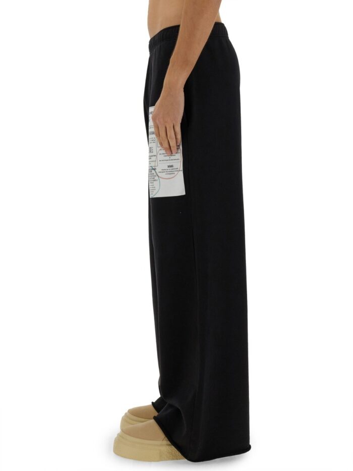 MM6 MAISON MARGIELA COTTON JERSEY PANTS