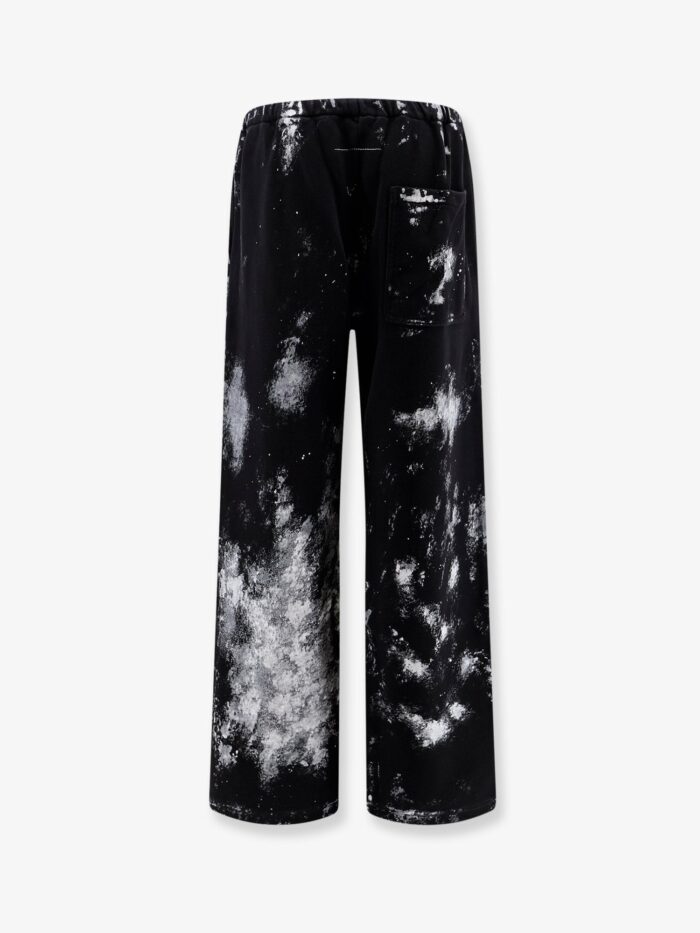 MM6 MAISON MARGIELA Cotton Jogging Trousers With Numeric Signature Embroidery