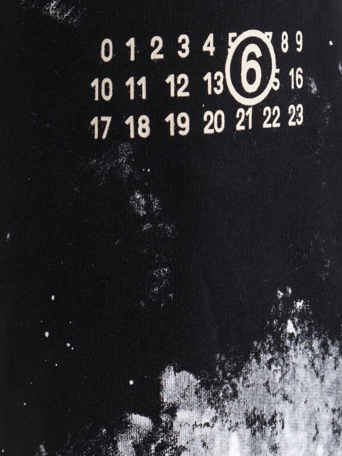 MM6 MAISON MARGIELA Cotton Jogging Trousers With Numeric Signature Embroidery