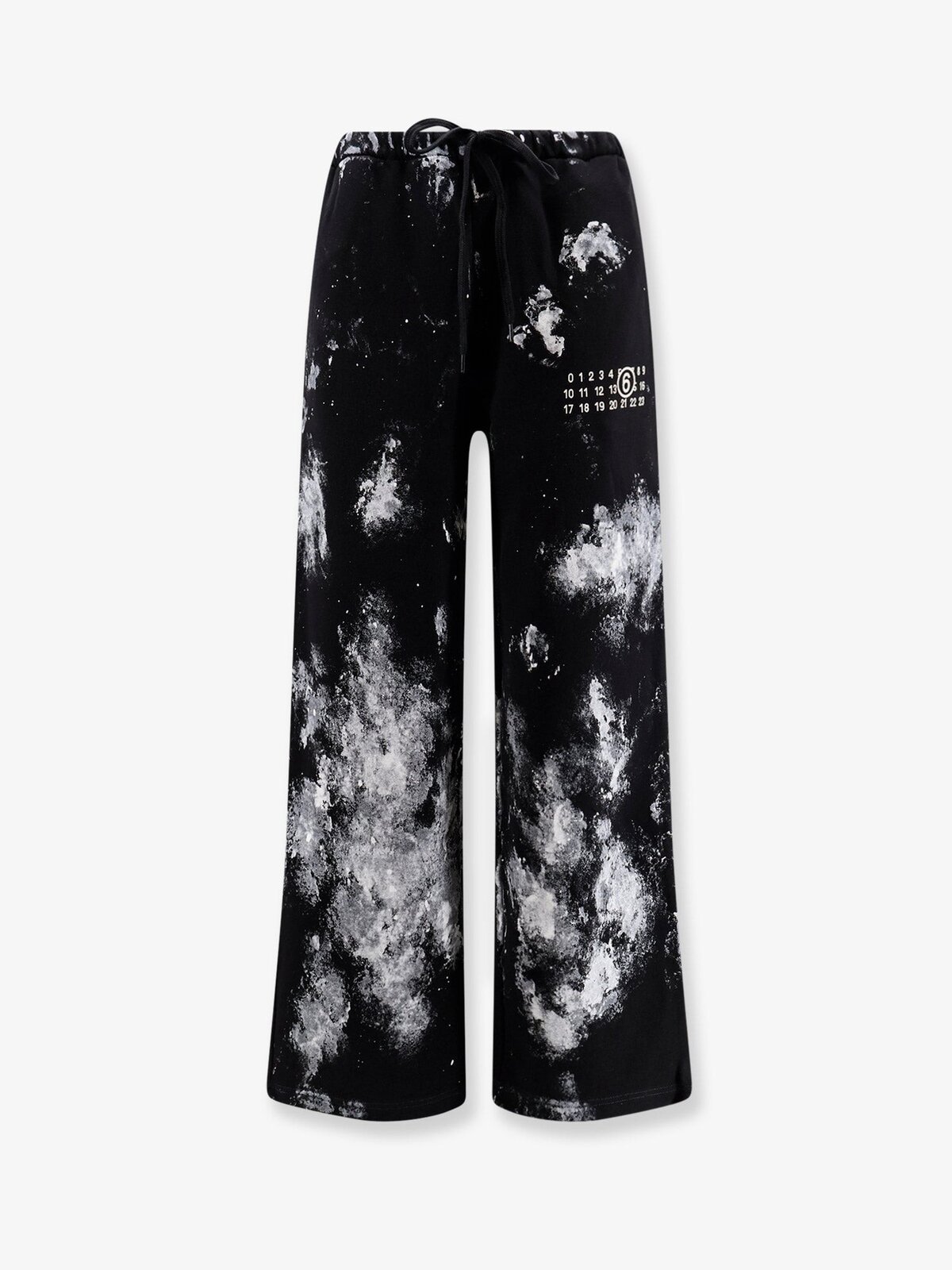 MM6 MAISON MARGIELA Cotton Jogging Trousers With Numeric Signature Embroidery