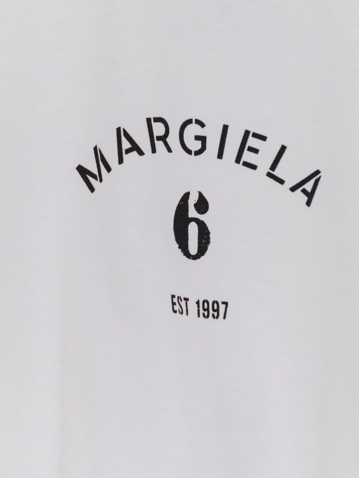 MM6 MAISON MARGIELA Cotton T-shirt With Logo Print