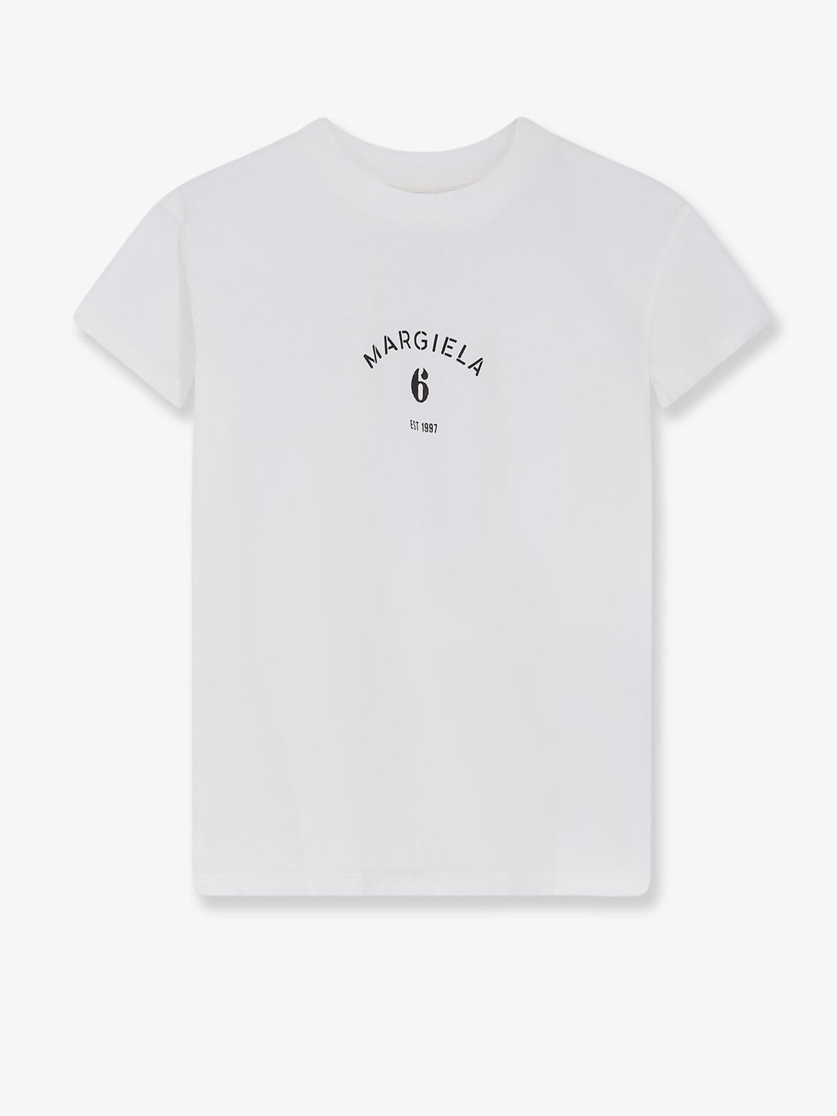 MM6 MAISON MARGIELA Cotton T-shirt With Logo Print
