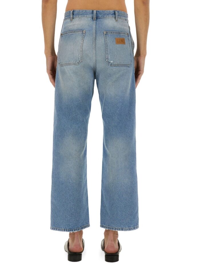 MM6 MAISON MARGIELA DISTRESSED JEANS EFFECT