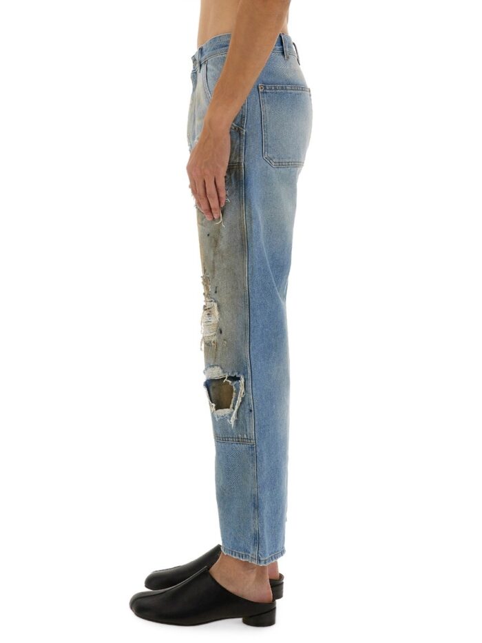 MM6 MAISON MARGIELA DISTRESSED JEANS EFFECT
