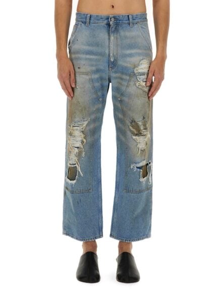 MM6 MAISON MARGIELA DISTRESSED JEANS EFFECT