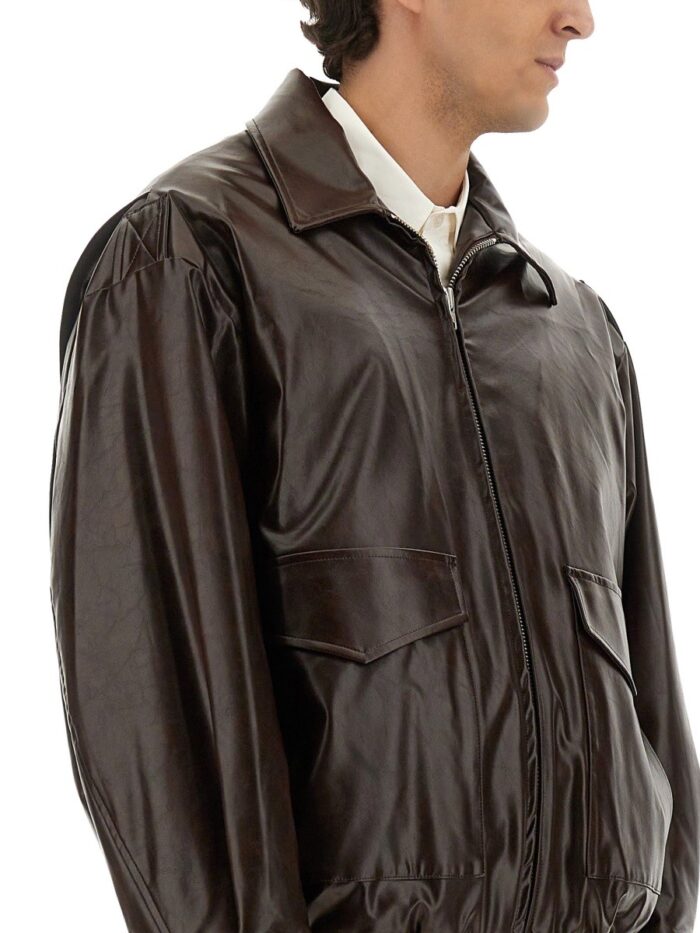 MM6 MAISON MARGIELA DPP - LEATHER JACKET