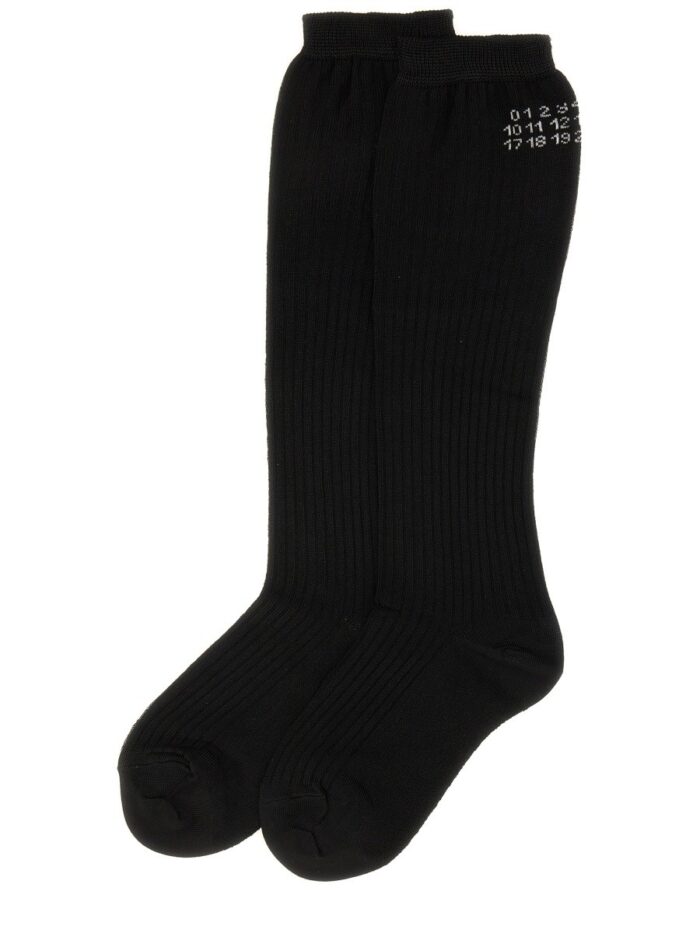 MM6 MAISON MARGIELA HIGH SOCKS.