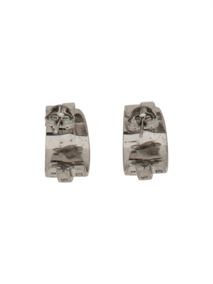 MM6 MAISON MARGIELA HOOP EARRINGS
