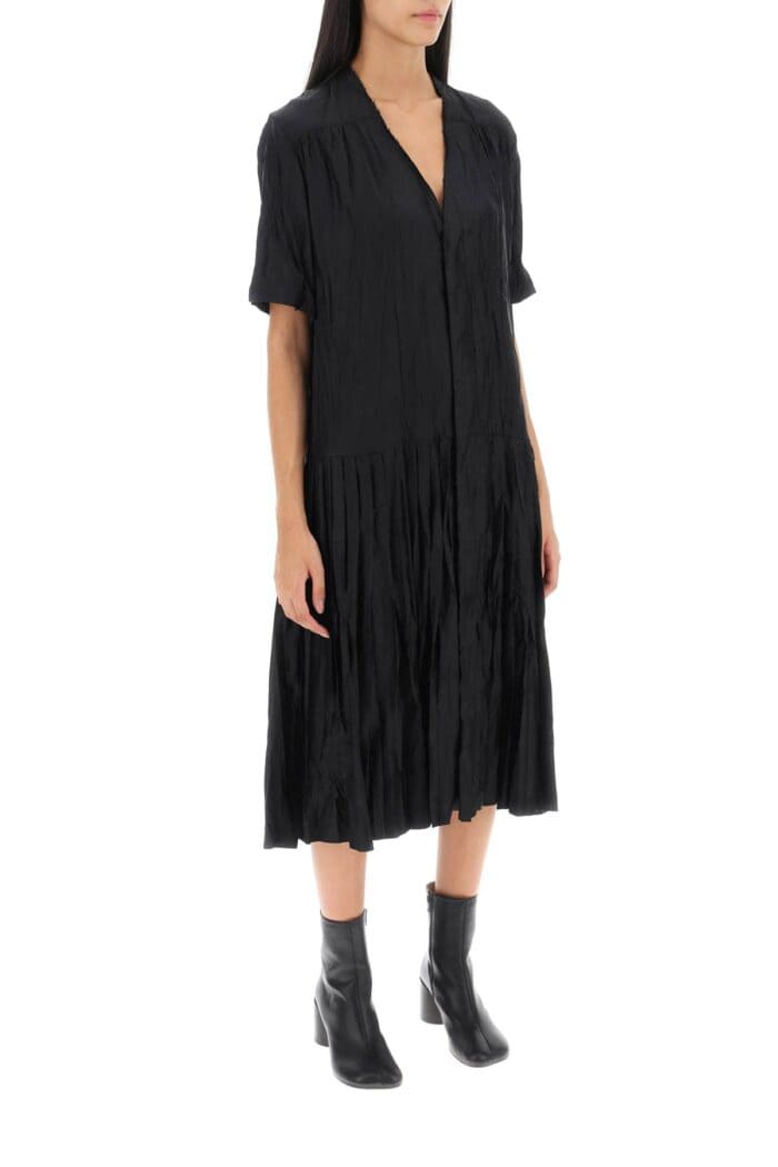 Mm6 Maison Margiela Jacquard Shirt Dress