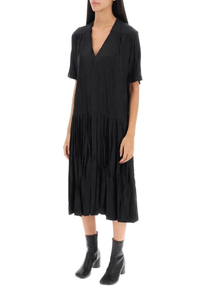 Mm6 Maison Margiela Jacquard Shirt Dress