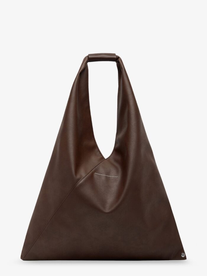 MM6 MAISON MARGIELA Japanese Triangular-shaped Synthetic Leather Tote Bag