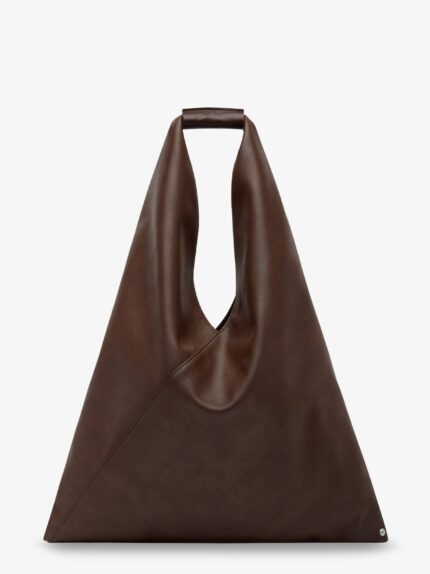 MM6 MAISON MARGIELA Japanese Triangular-shaped Synthetic Leather Tote Bag