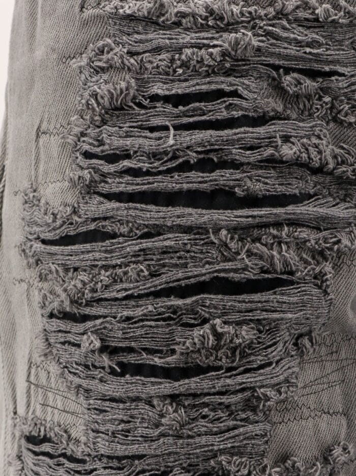 MM6 MAISON MARGIELA Jeans With Destroyed Effect
