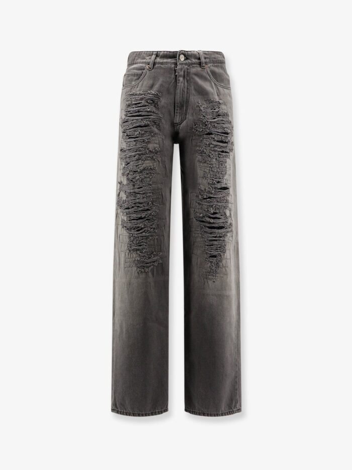 MM6 MAISON MARGIELA Jeans With Destroyed Effect
