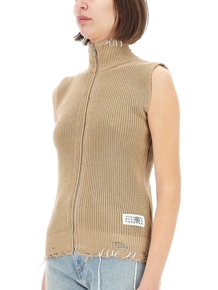 MM6 MAISON MARGIELA KNITTED VEST