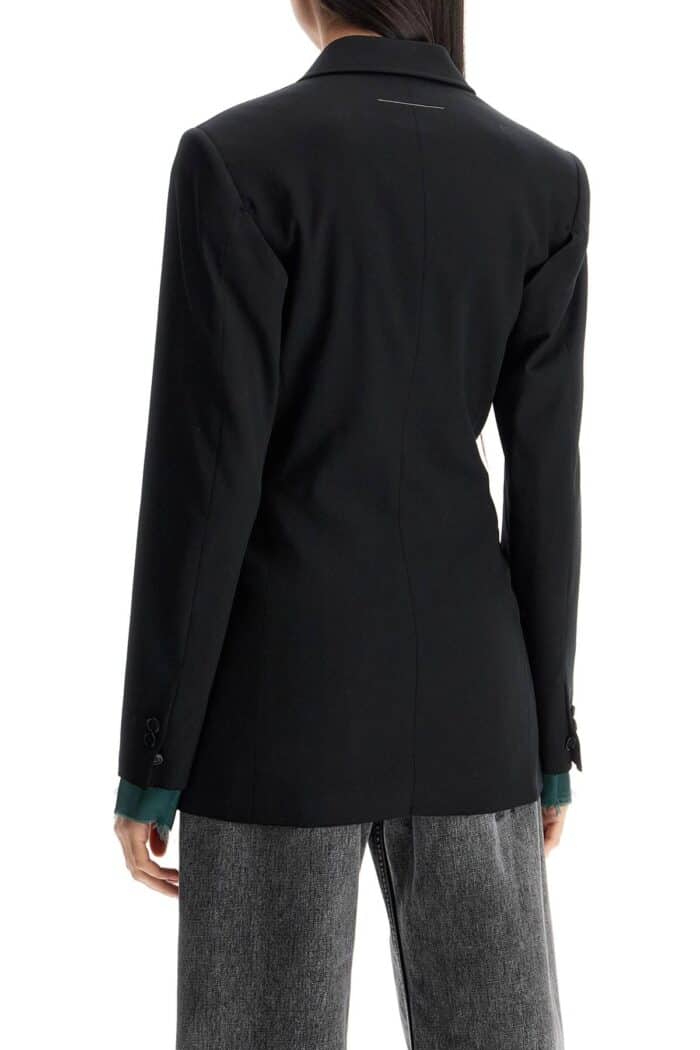 MM6 MAISON MARGIELA Layered Twill Blazer