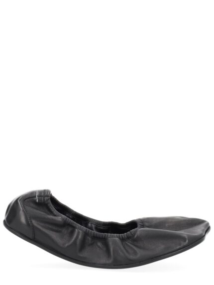 MM6 MAISON MARGIELA LEATHER BALLERINA