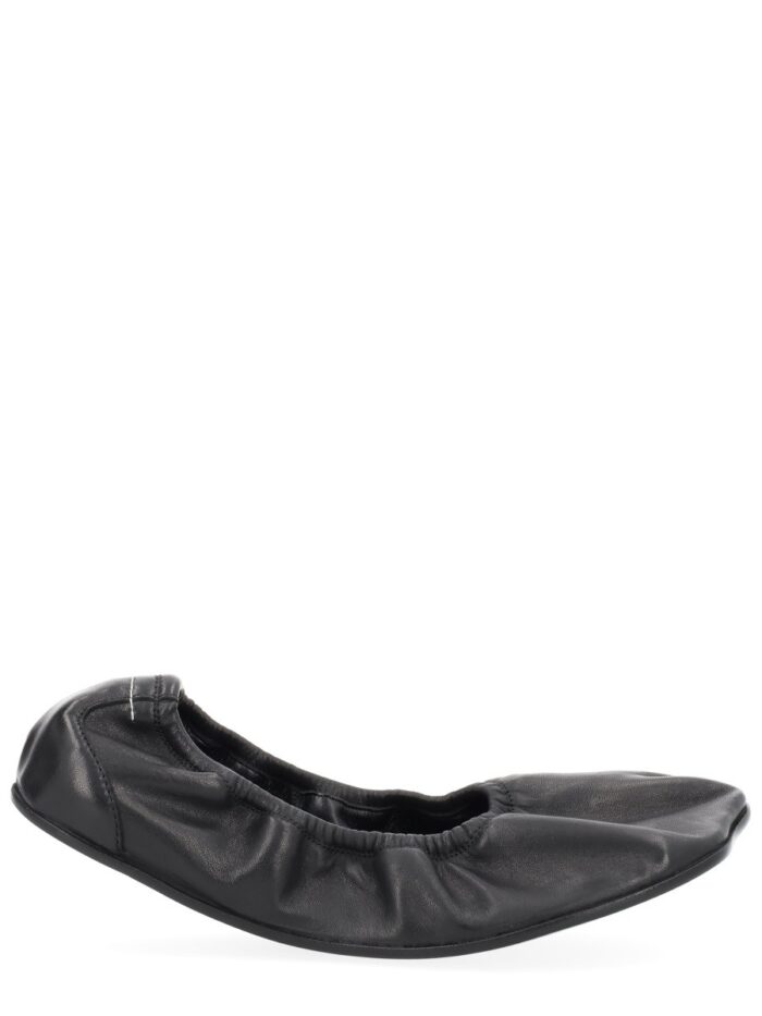 MM6 MAISON MARGIELA LEATHER BALLERINA
