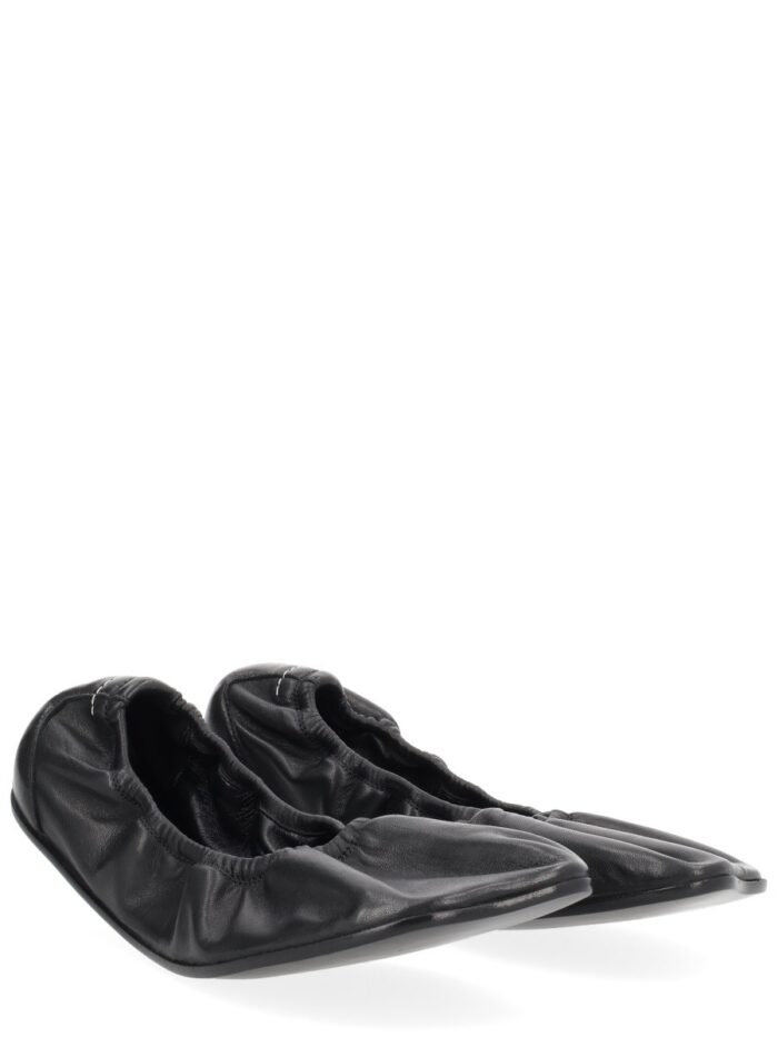 MM6 MAISON MARGIELA LEATHER BALLERINA