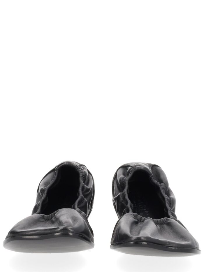 MM6 MAISON MARGIELA LEATHER BALLERINA