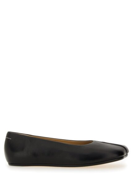 MM6 MAISON MARGIELA LEATHER BALLERINA