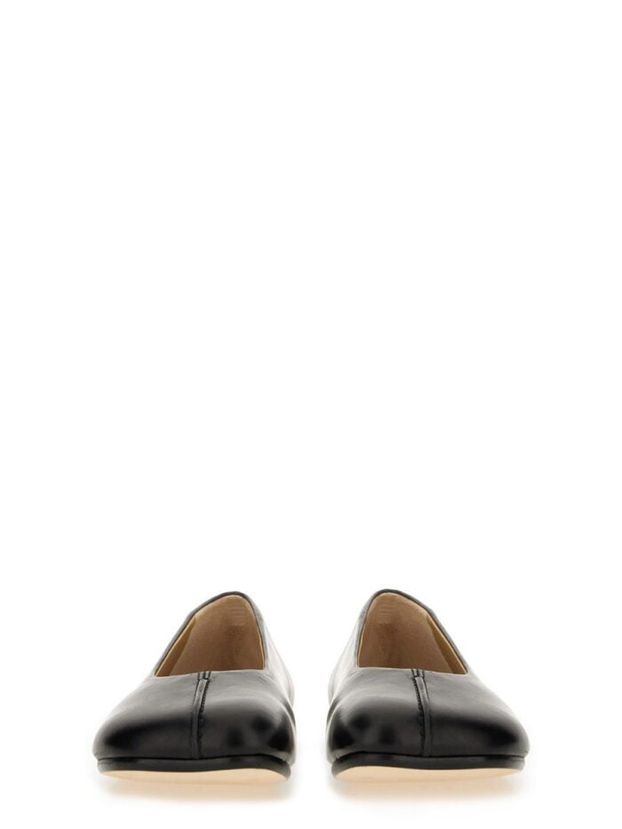 MM6 MAISON MARGIELA LEATHER BALLERINA