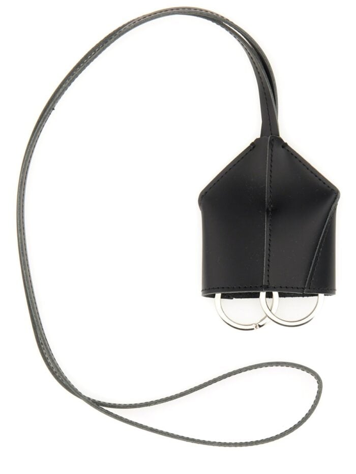 MM6 MAISON MARGIELA LEATHER KEYCHAIN