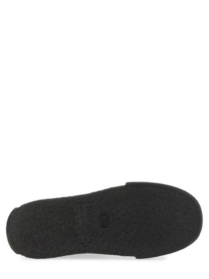 MM6 MAISON MARGIELA LEATHER LACE-UP SNEAKER