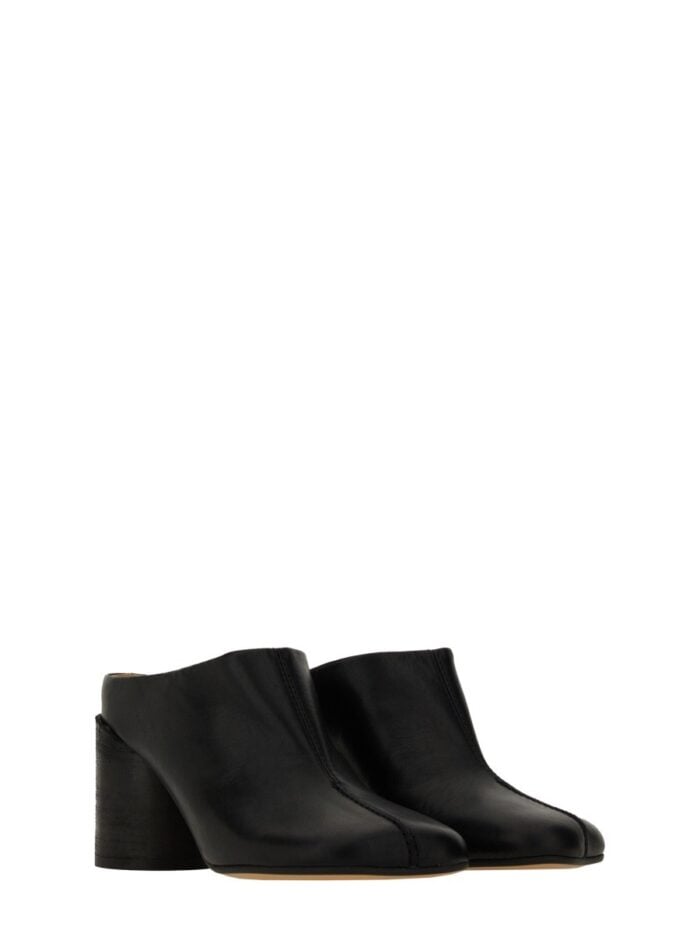 MM6 MAISON MARGIELA LEATHER SABOT