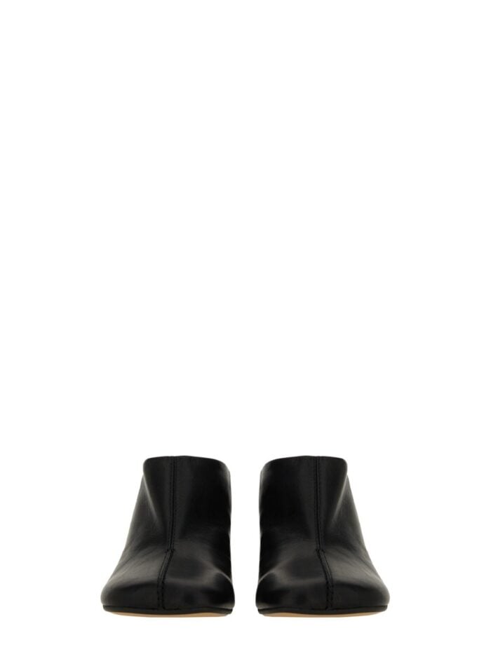 MM6 MAISON MARGIELA LEATHER SABOT