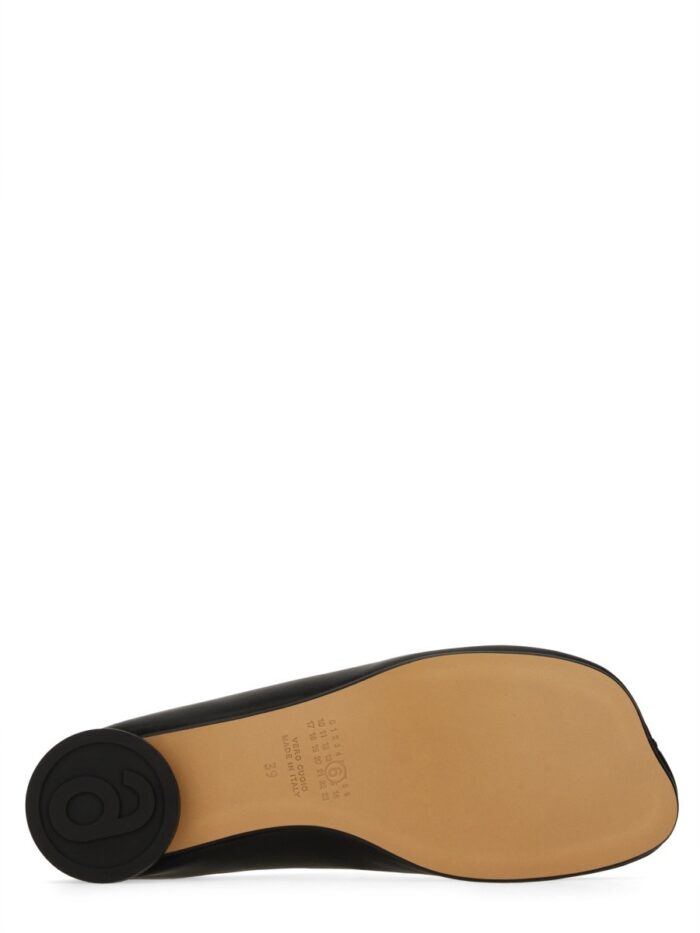 MM6 MAISON MARGIELA LEATHER SLIPPER