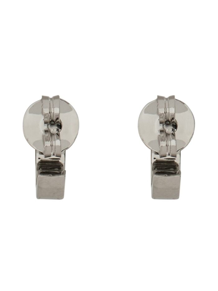 MM6 MAISON MARGIELA LOGO EARRINGS