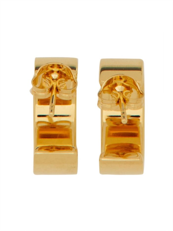 MM6 MAISON MARGIELA LOGO EARRINGS