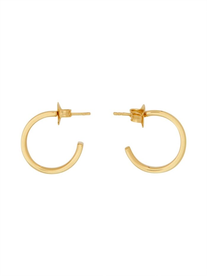 MM6 MAISON MARGIELA LOGO EARRINGS