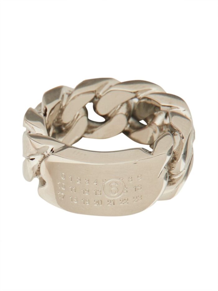 MM6 MAISON MARGIELA LOGO RING