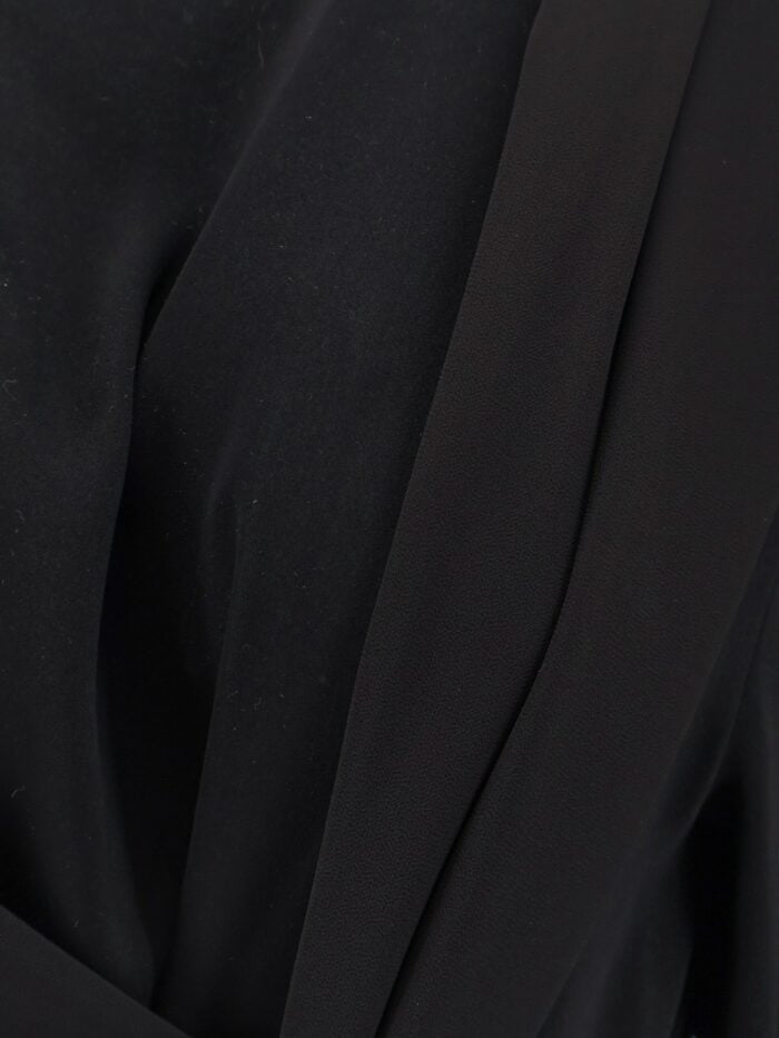 MM6 MAISON MARGIELA Long Jersey Dress With Satin Inserts