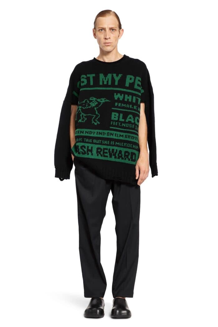 MM6 MAISON MARGIELA Lost My Pet Oversized Sweater