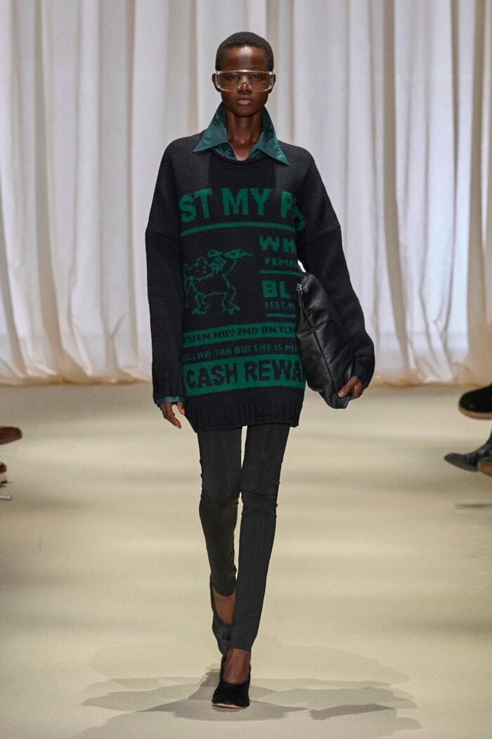 MM6 MAISON MARGIELA Lost My Pet Oversized Sweater