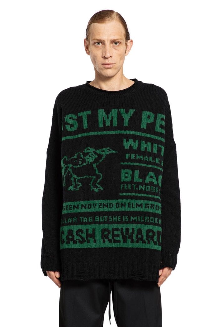 MM6 MAISON MARGIELA Lost My Pet Oversized Sweater