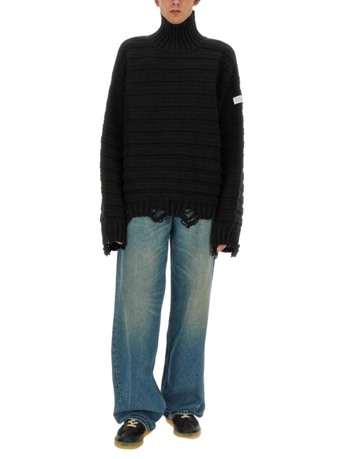 MM6 MAISON MARGIELA MAGLIONE A COLLO ALTO